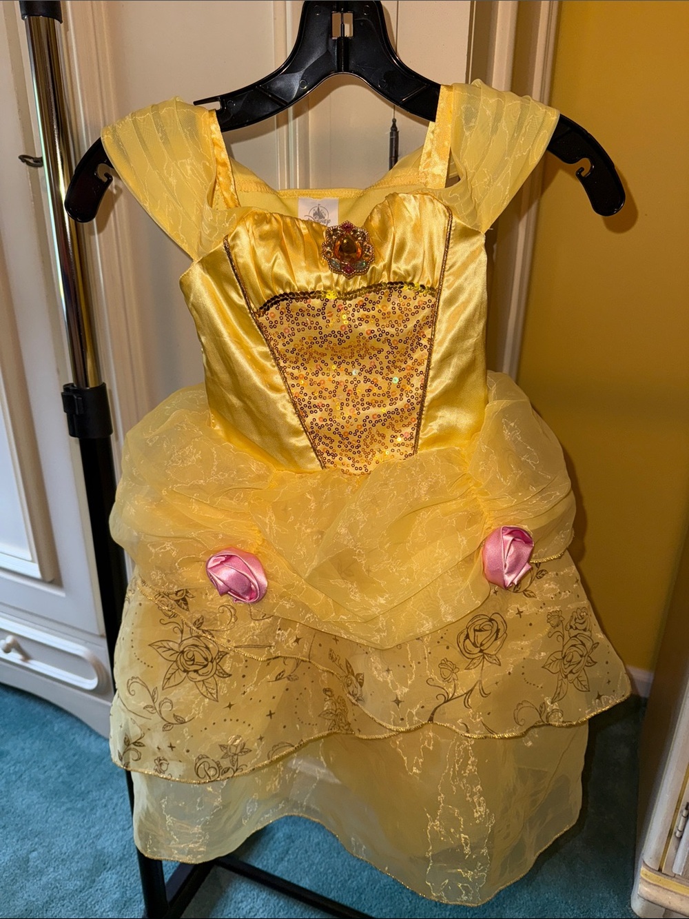 Disney Belle Princess Girls Costume Size US 4